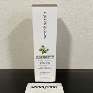 bareMinerals SKINLONGEVITY Brightening Moisturizer SPF 30- 1.7 oz./50 mL